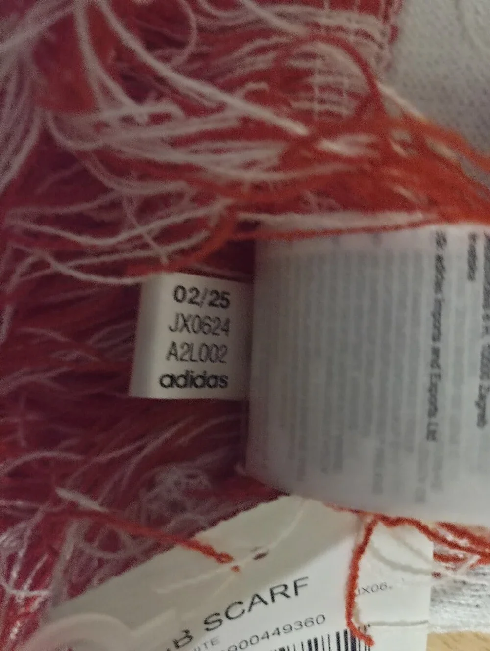 Adidas Bayern Munich 25/26 Scarf NWT